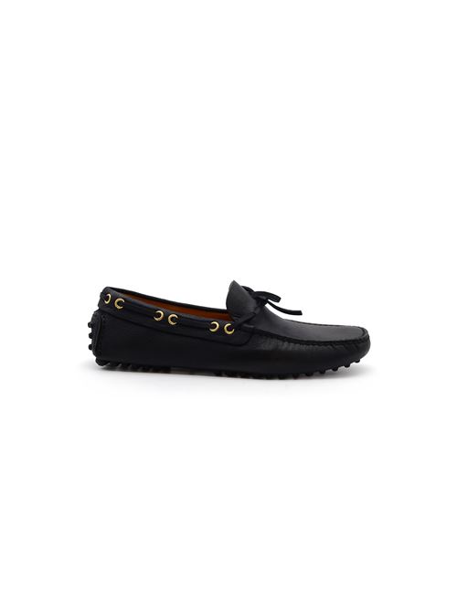 MOCASSINO NODINO BLU CAR SHOE | KUD006BPBLU